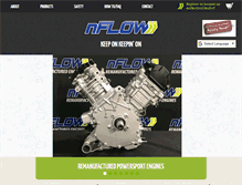 Tablet Screenshot of nflowmotorsports.com